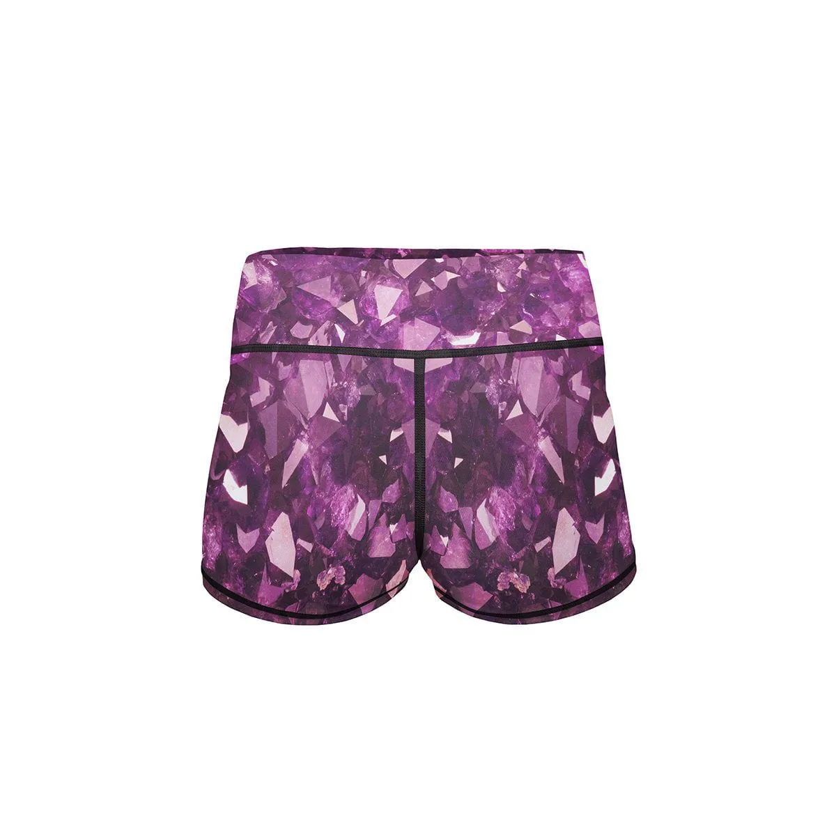 Amethyst Yoga Shorts