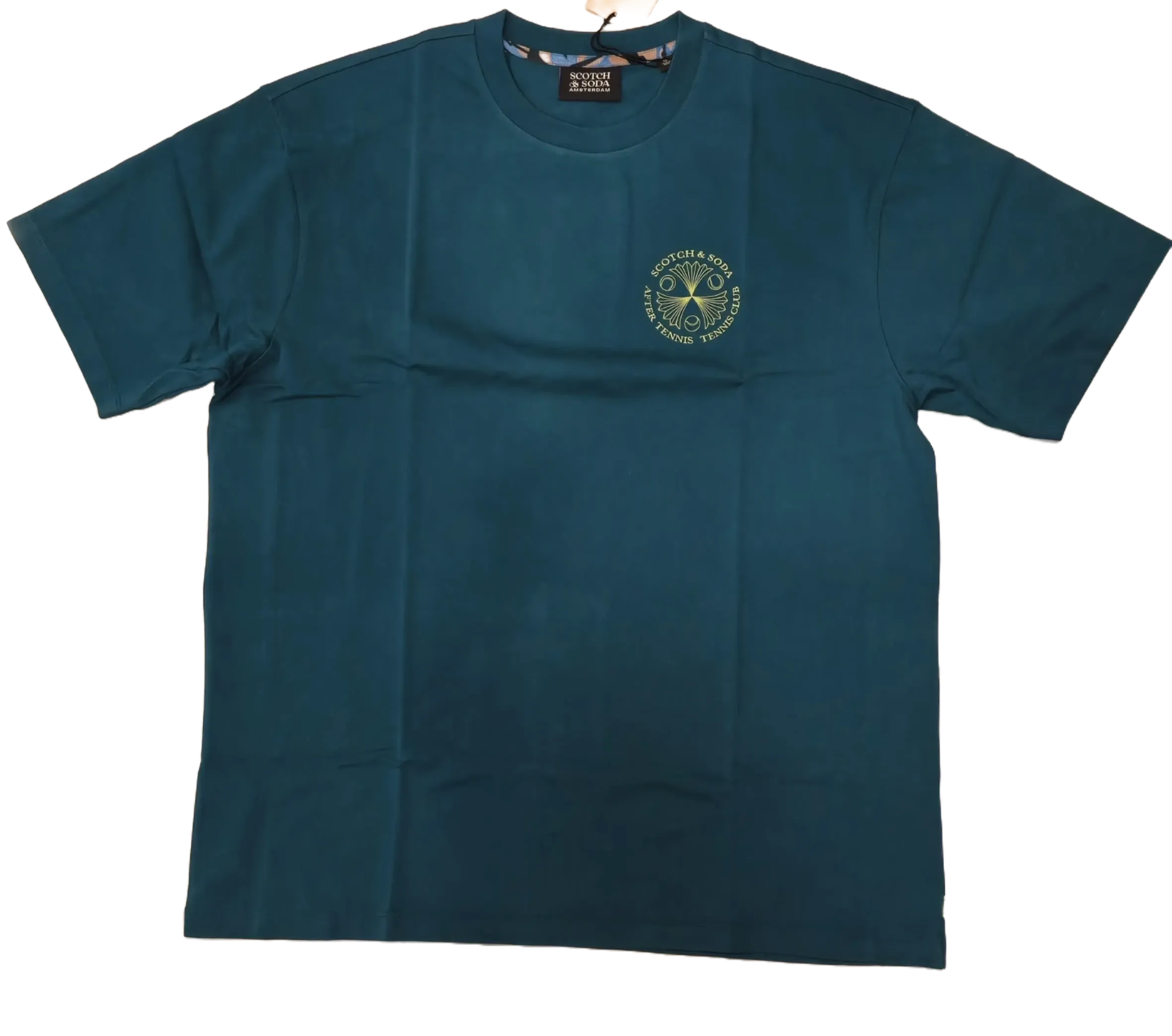 Amsterdam Artwork Relaxed Fit T-Shirt (Pitch Green) - 179946301