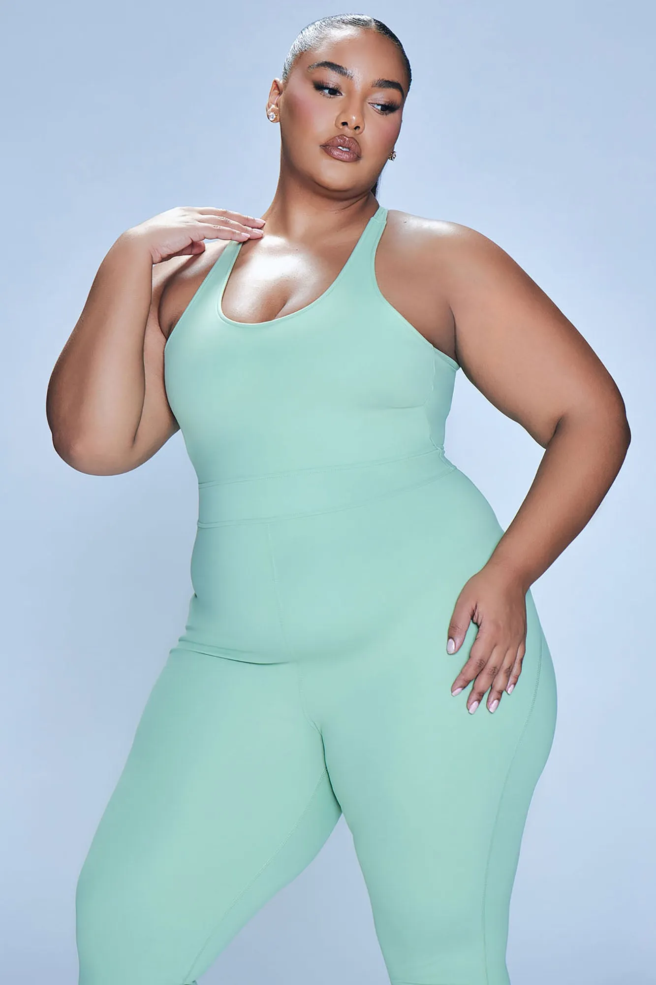 Balance Super Soft Active Jumpsuit - Sage