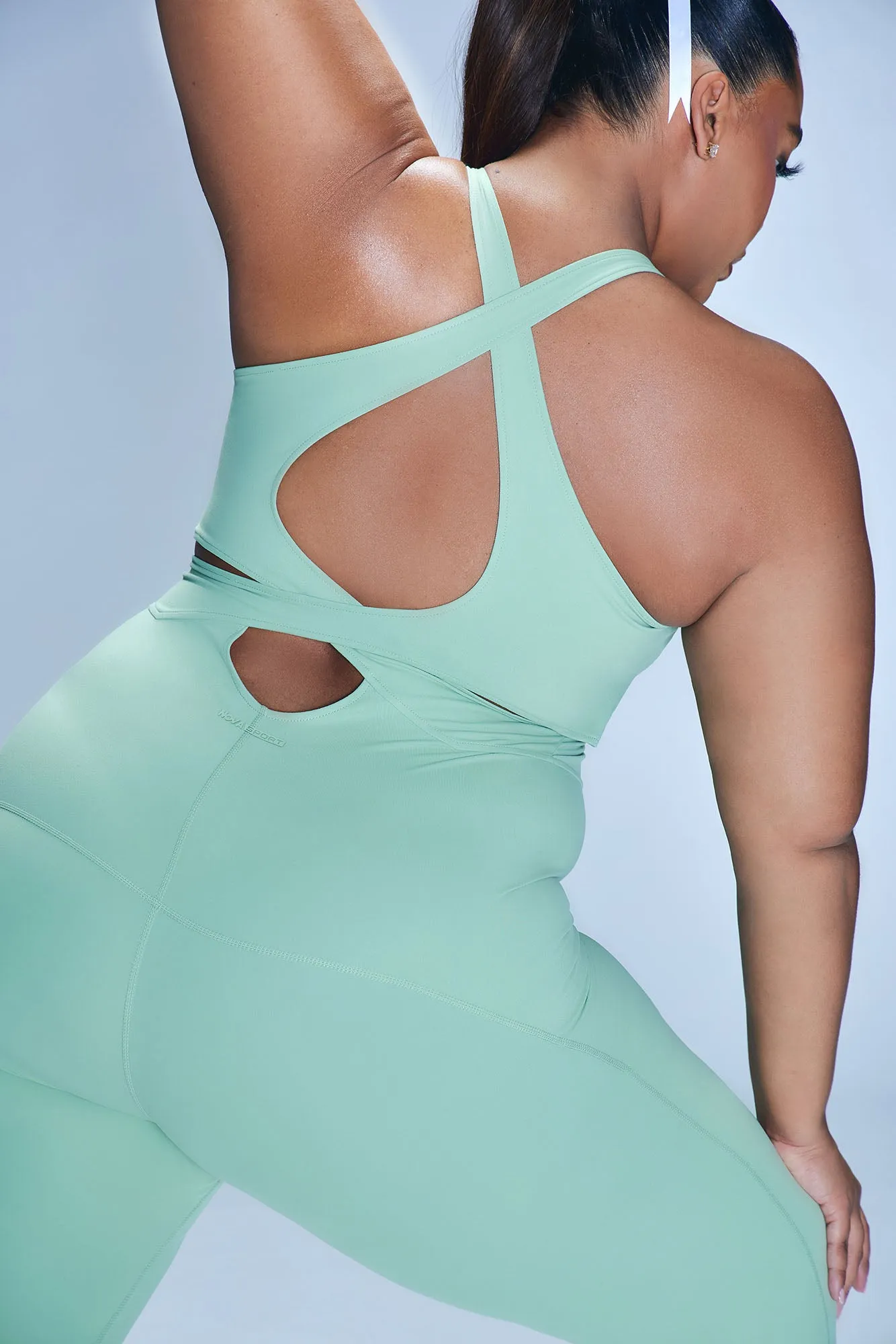 Balance Super Soft Active Jumpsuit - Sage