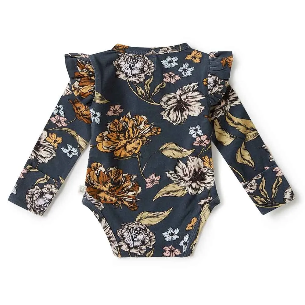 Belle Long Sleeve Organic Bodysuit