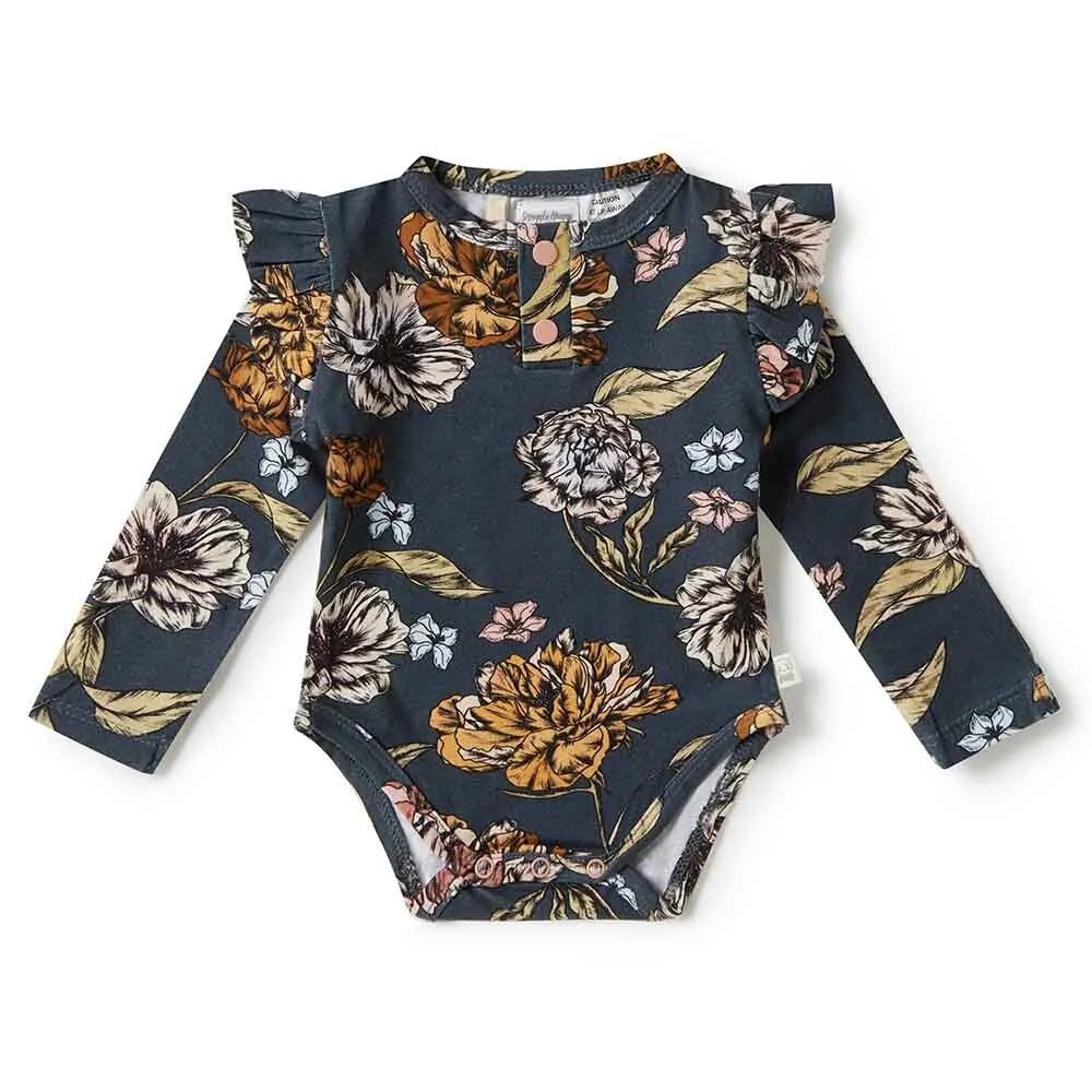 Belle Long Sleeve Organic Bodysuit