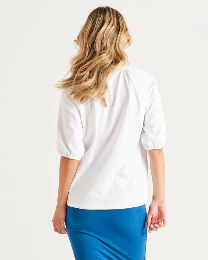 Betty Basics Prue Tee White