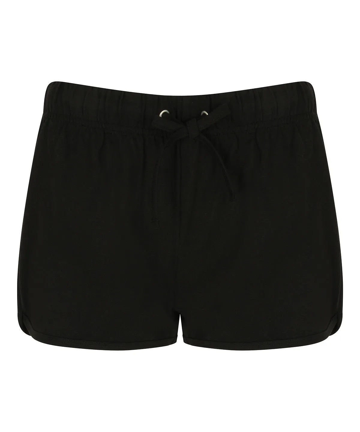 Black/Black - Women's retro shorts