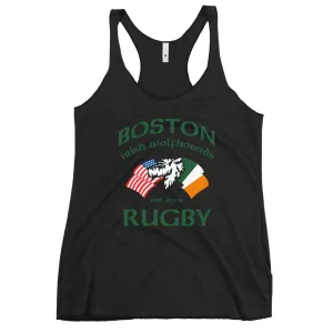 Boston Irish Wolfhounds YRFC Women's Racerback Tank