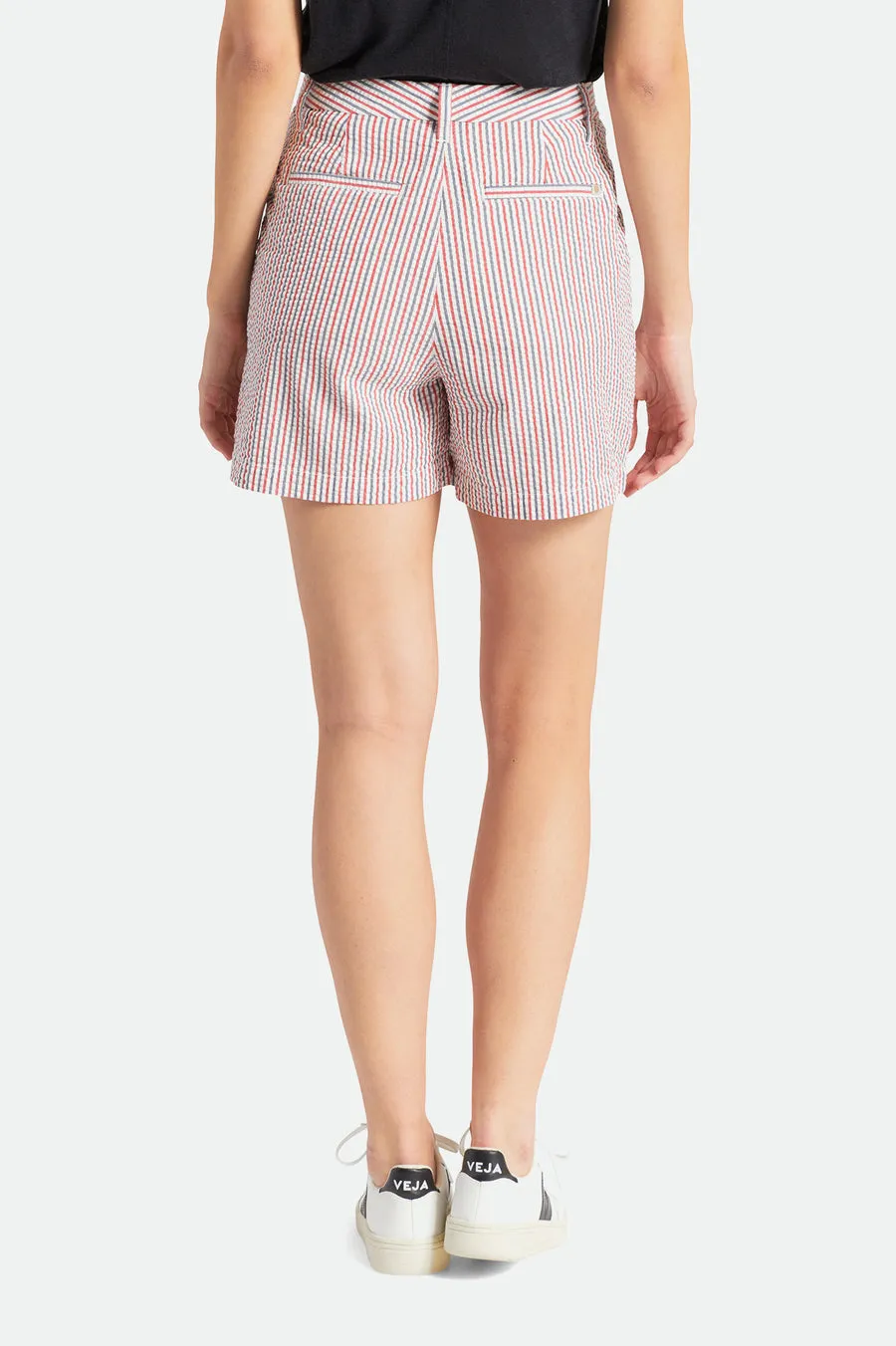 Brixton Victory Trouser Short - Striped