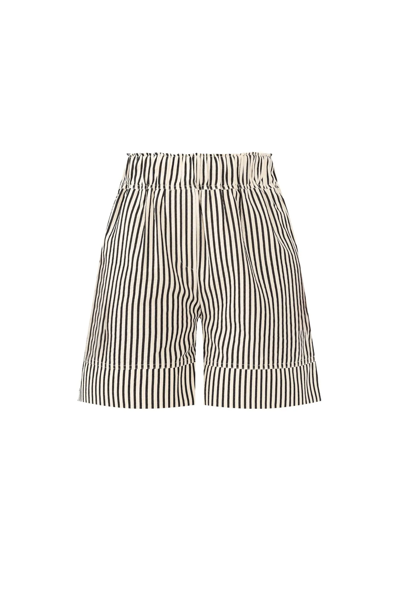 Broadway Black Stripe Pocket Shorts