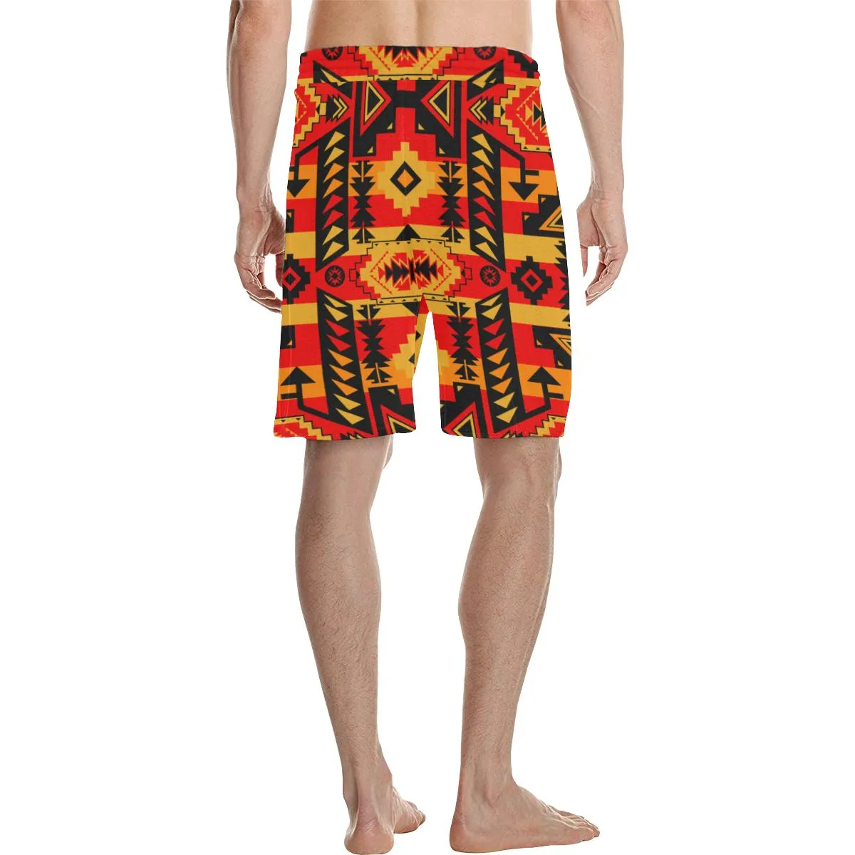 Chiefs Mountain Fire Men's Casual Shorts