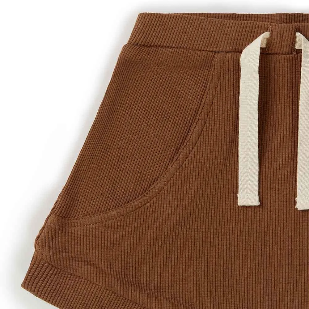 Chocolate Organic Shorts