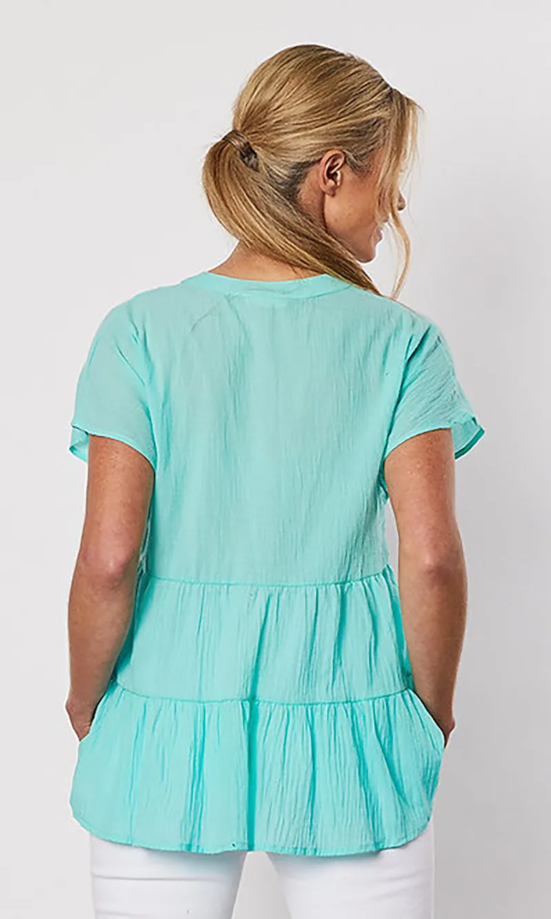 Cotton Tiered Tunic, More Colours