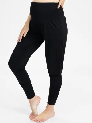 Eden Ultra Soft Maternity Lounge Pants in Black