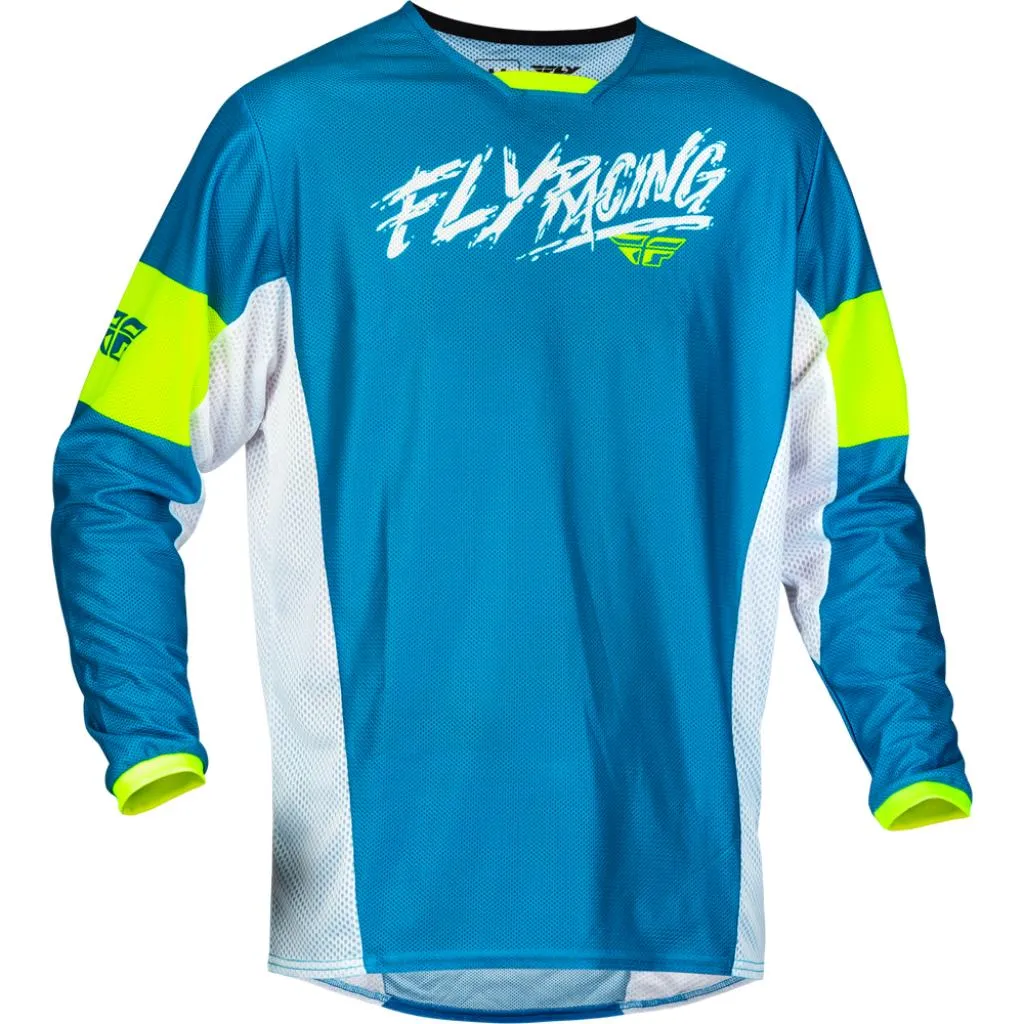 Fly Racing Youth Kinetic Mesh Khaos 2024 Jersey/Pant Kit