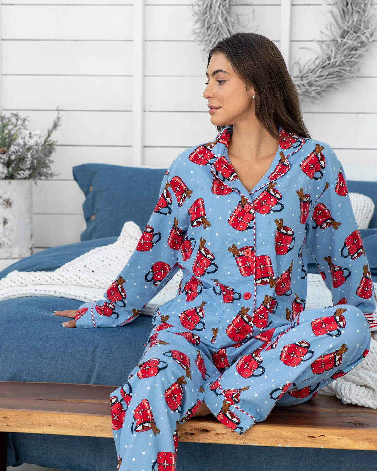 Hot Cocoa Flannel PJ