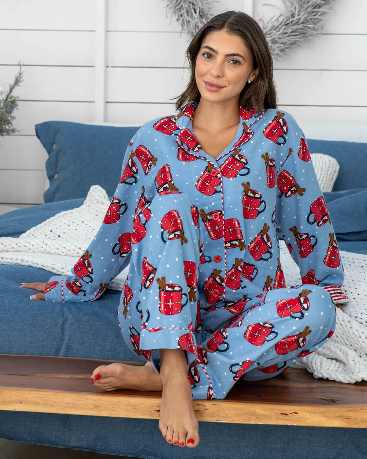 Hot Cocoa Flannel PJ