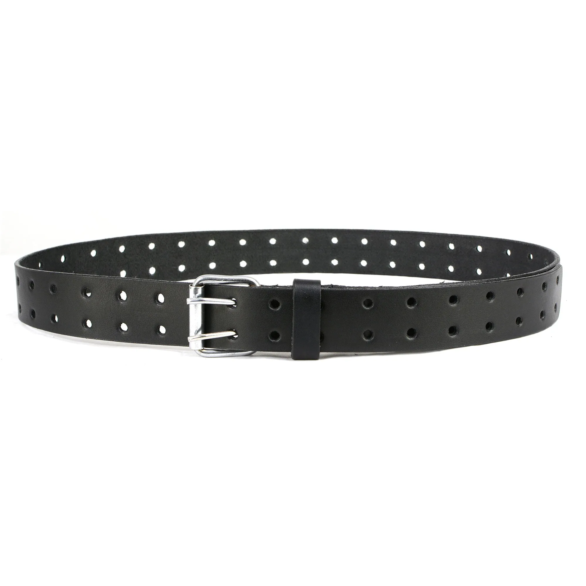 Hot Leathers Heavy Weight Leather Double Hole Belt BLA1125