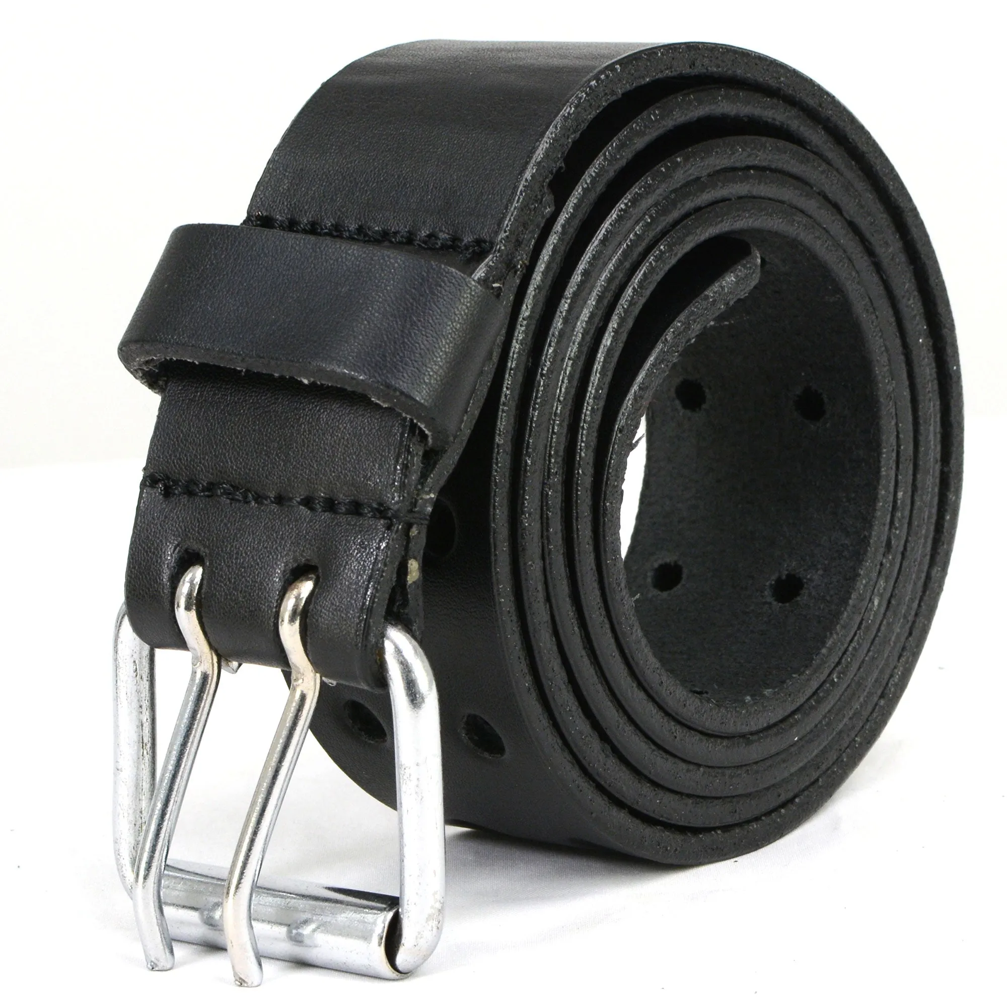 Hot Leathers Heavy Weight Leather Double Hole Belt BLA1125