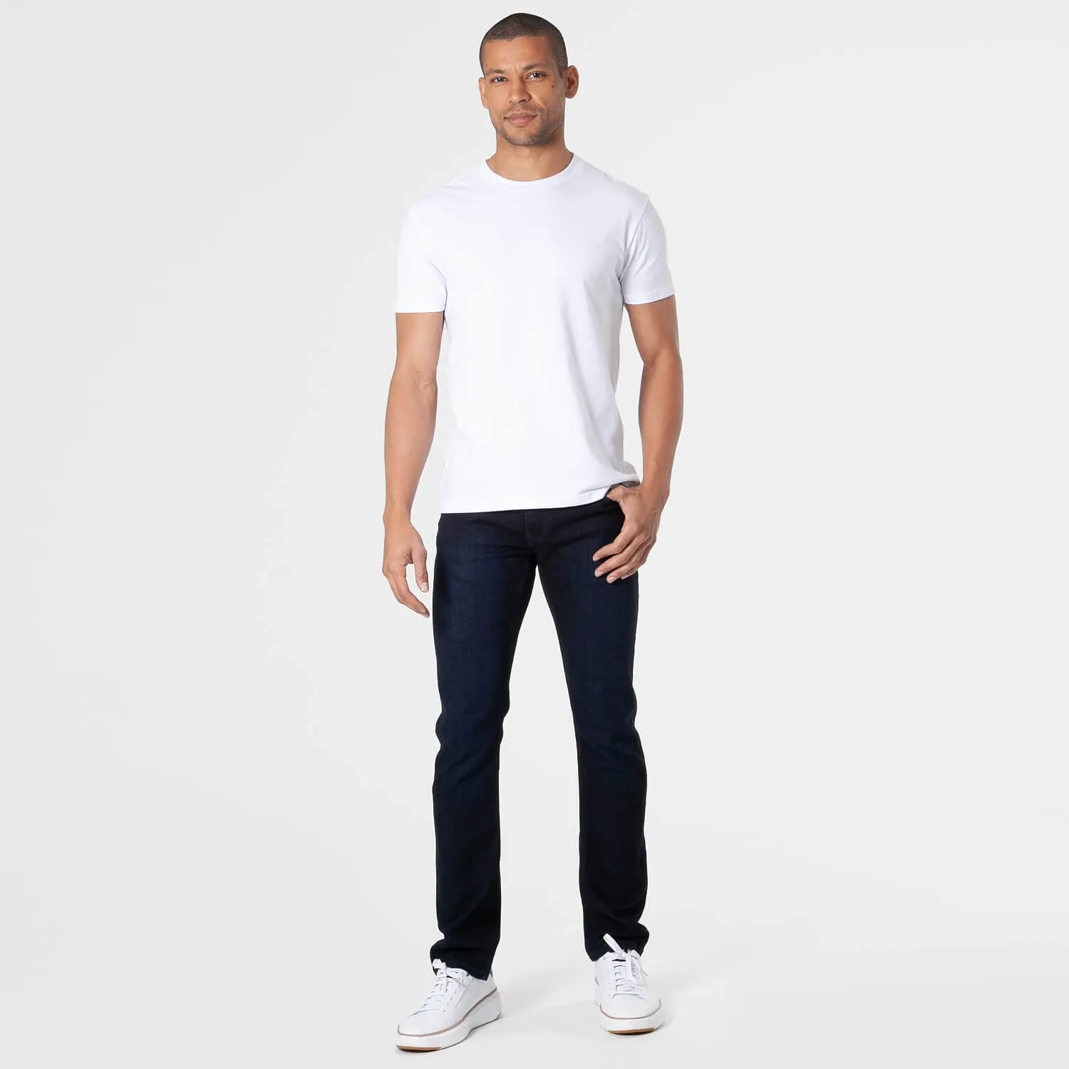 Indigo & Gray Slim Comfort Stretch Jeans 3-Pack