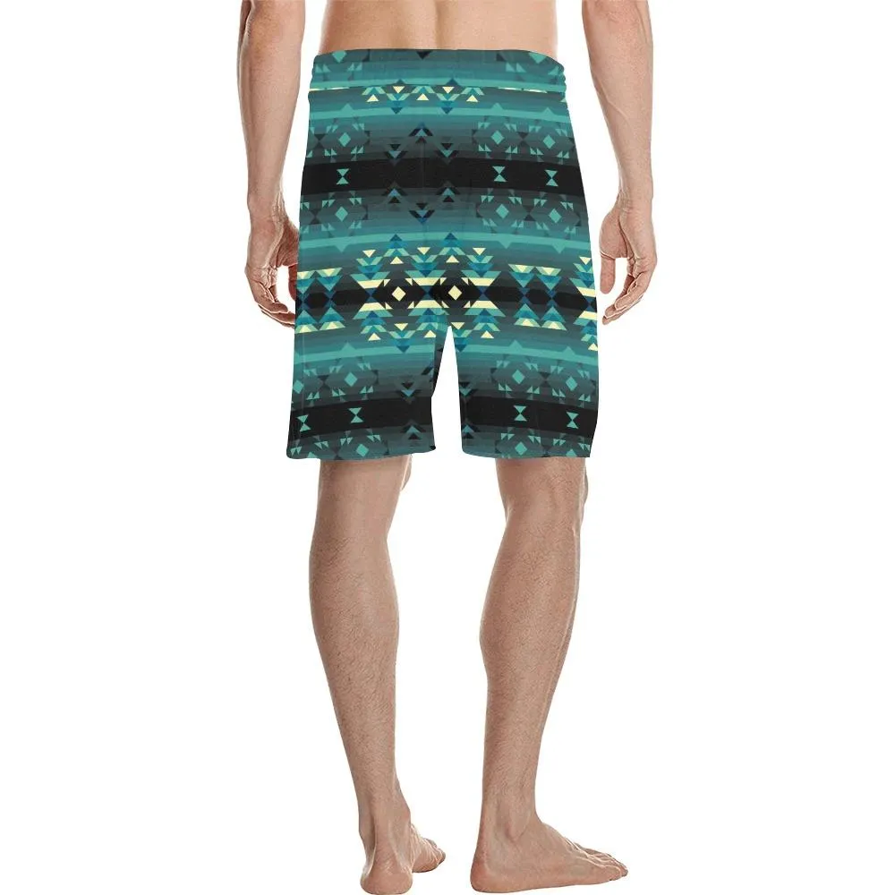 Inspire Green Men's Casual Shorts