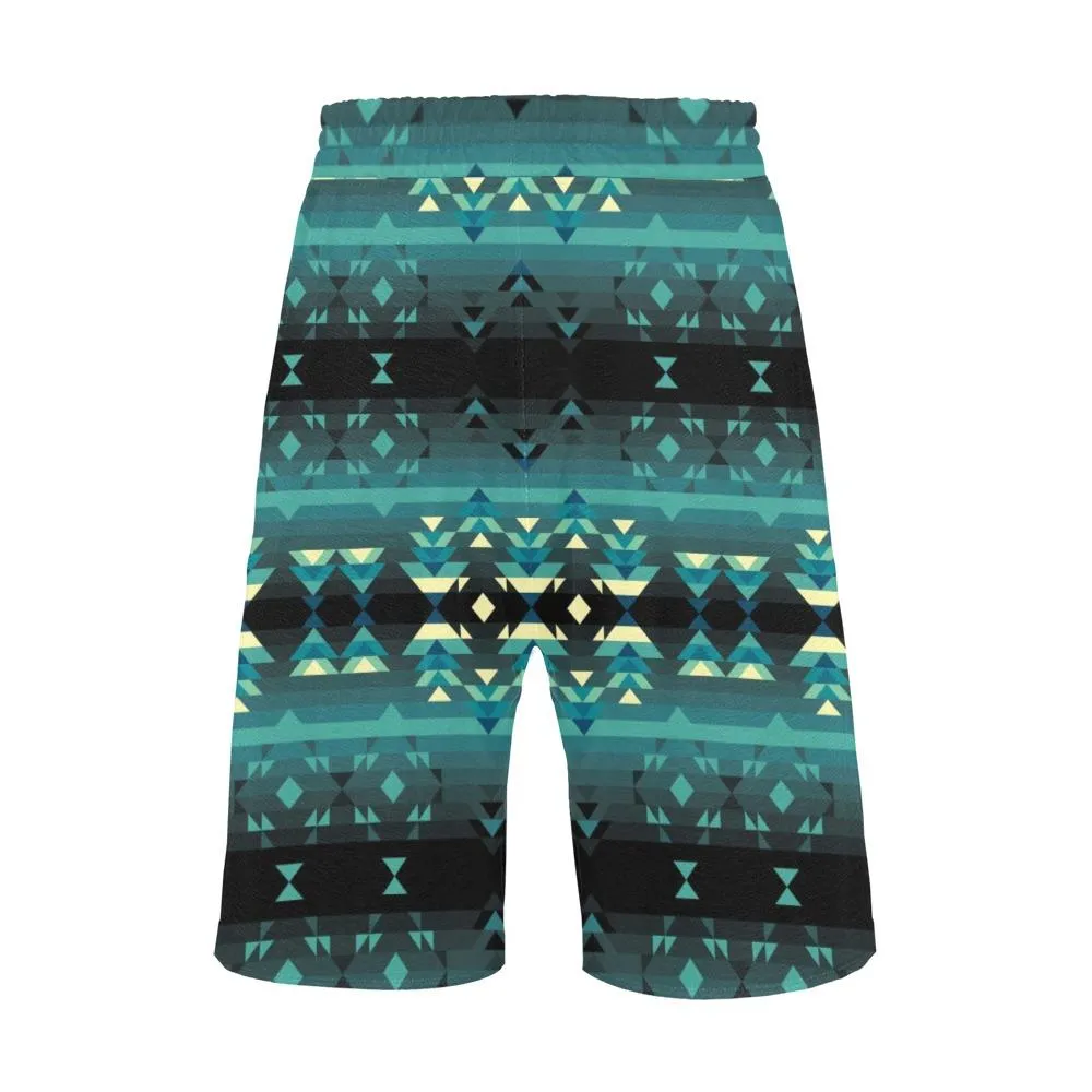 Inspire Green Men's Casual Shorts