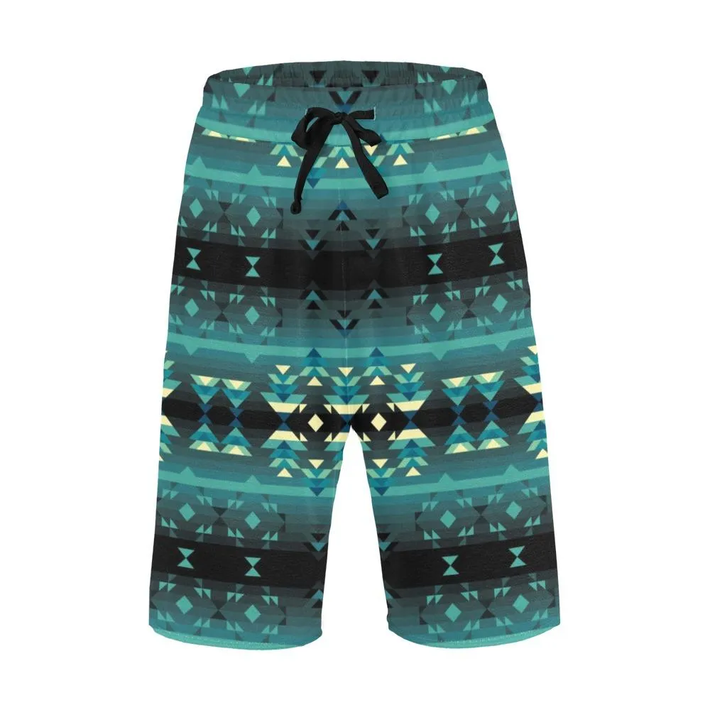 Inspire Green Men's Casual Shorts