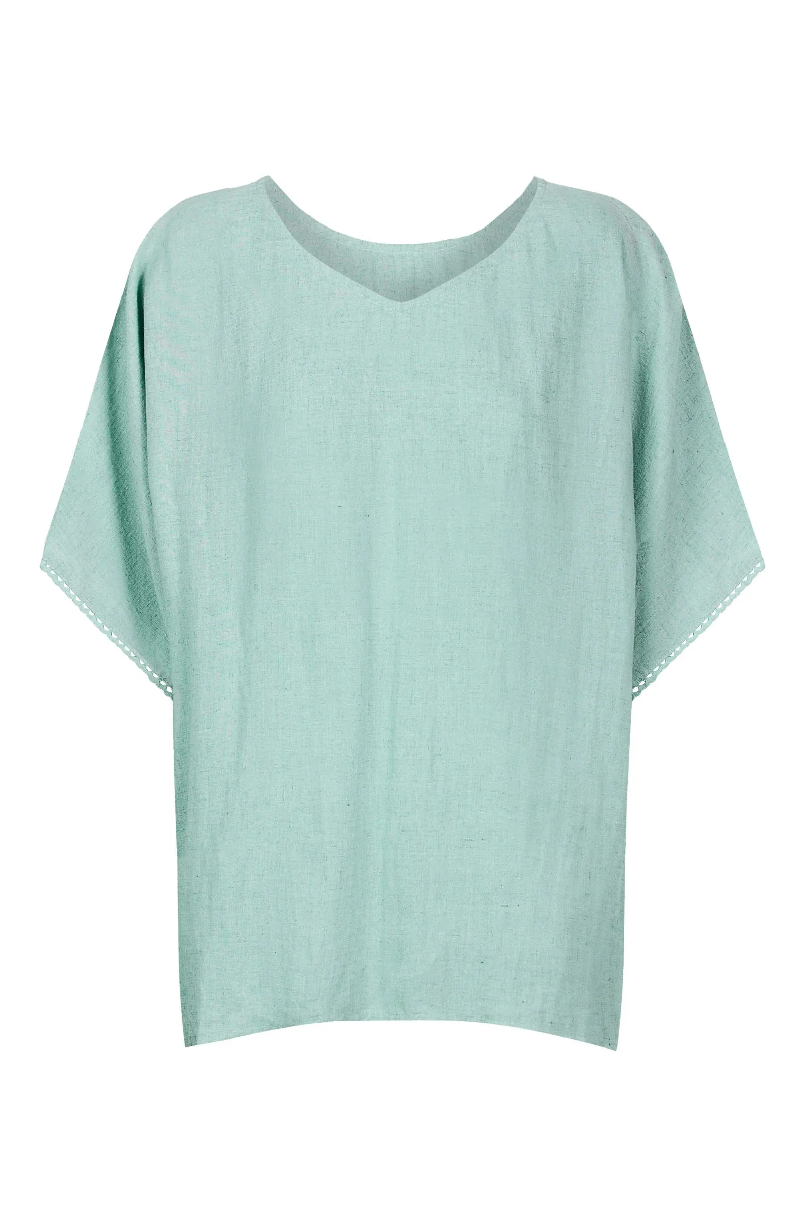 Isle of Mine Amelie Relaxed Top - Seafoam