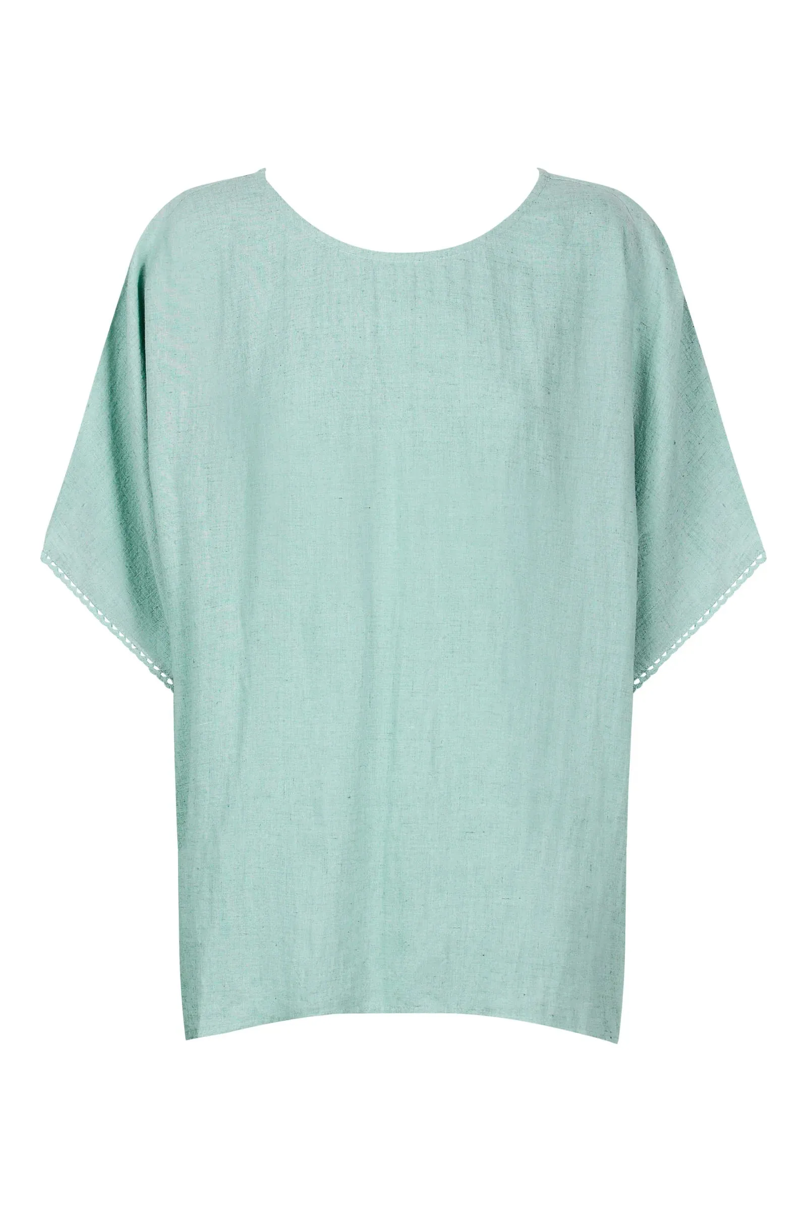 Isle of Mine Amelie Relaxed Top - Seafoam