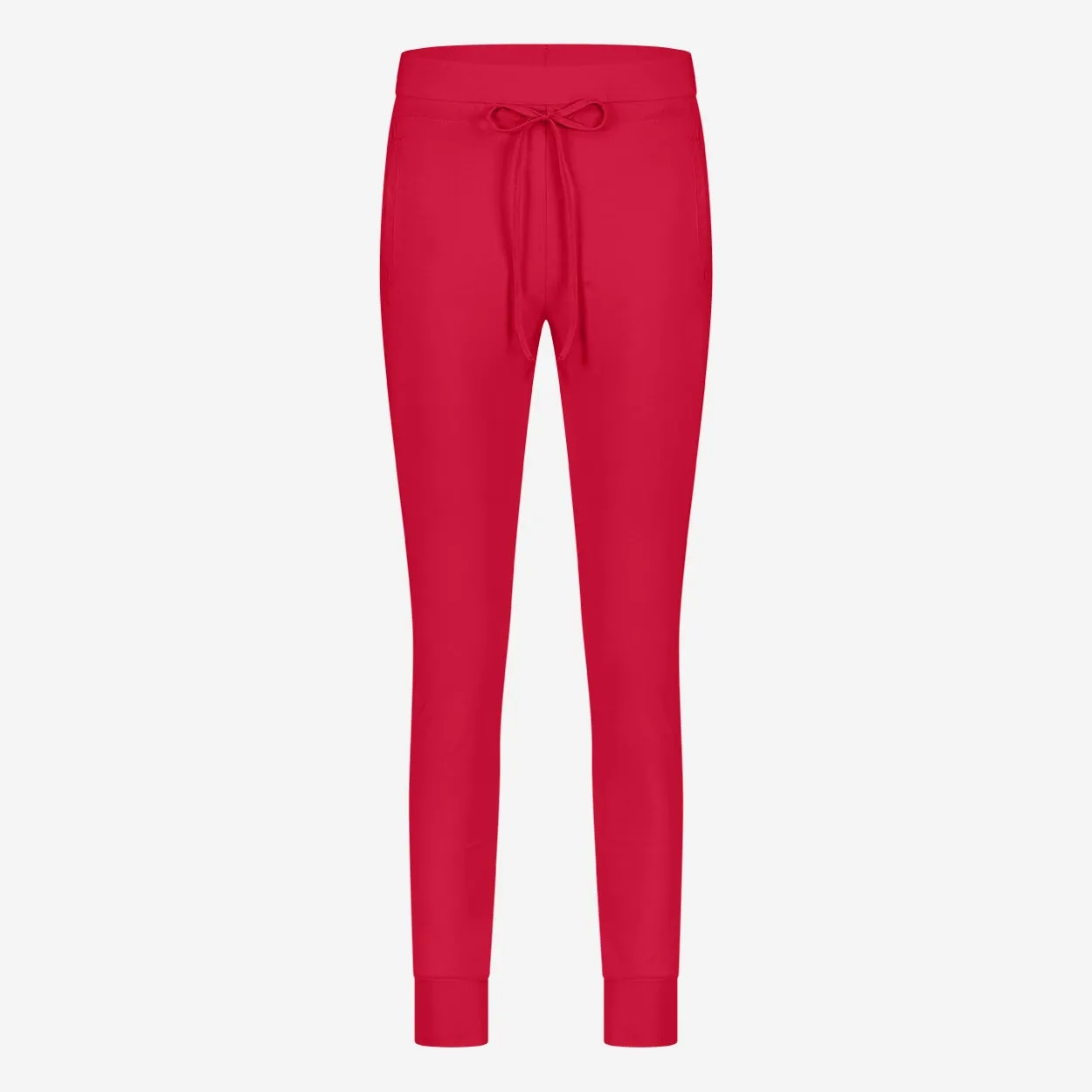 John strech technical jersey pants | Red