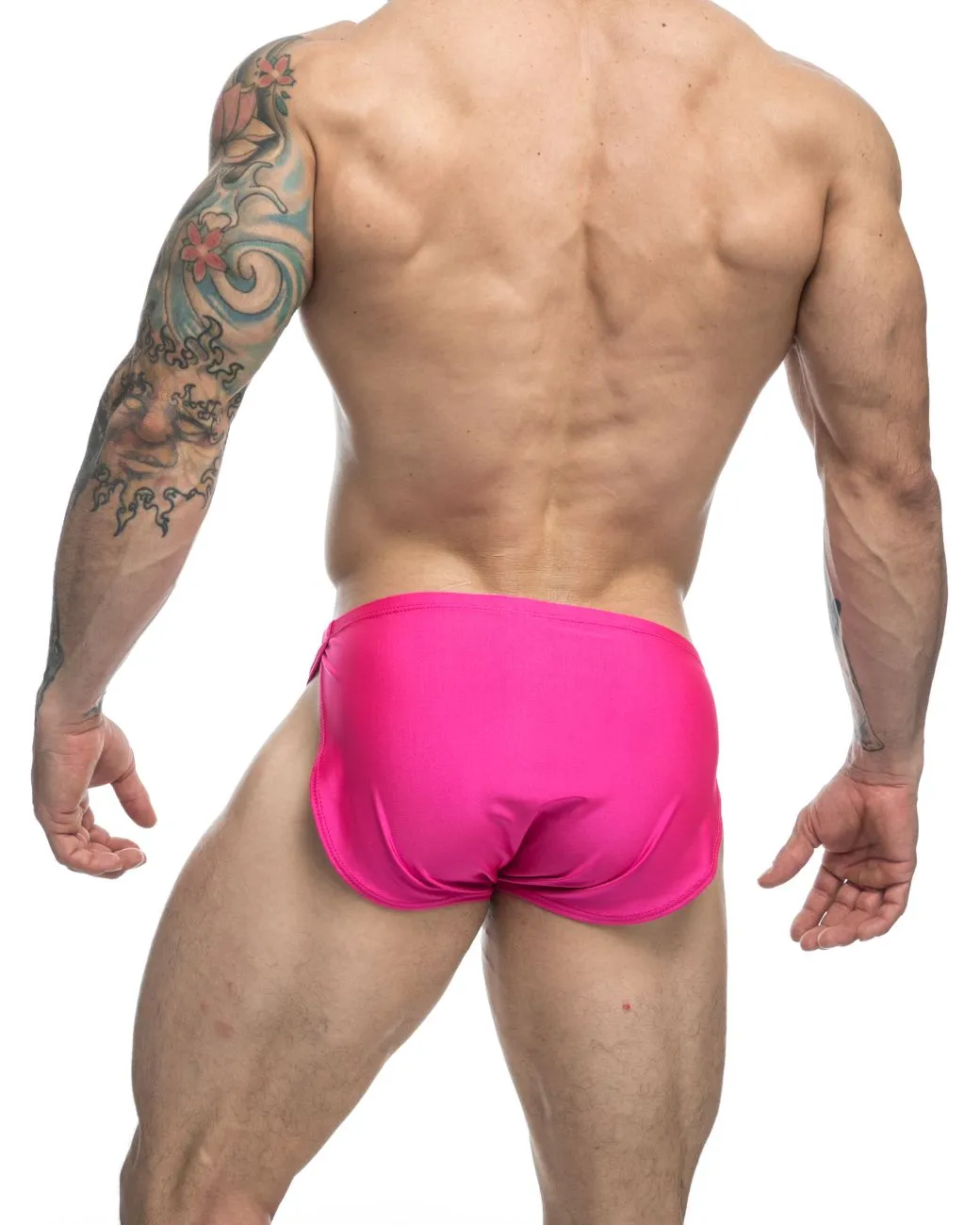 JUSTIN SIMON XSJ09 Running Shorts Color Hot Pink