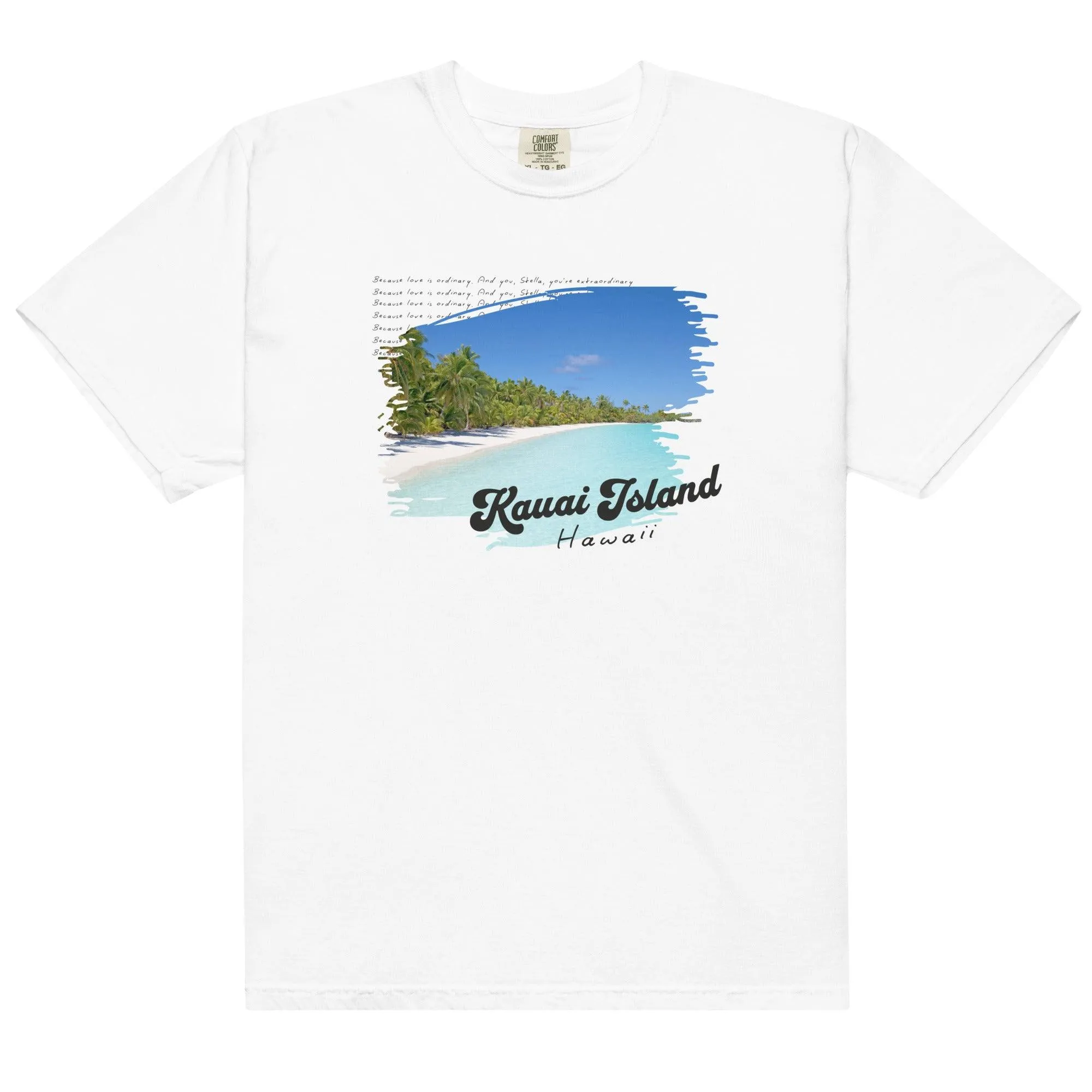 Kauai Island Stella & Christian Tee Shirt