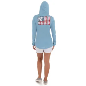 Ladies Lure America Performance Hoodie