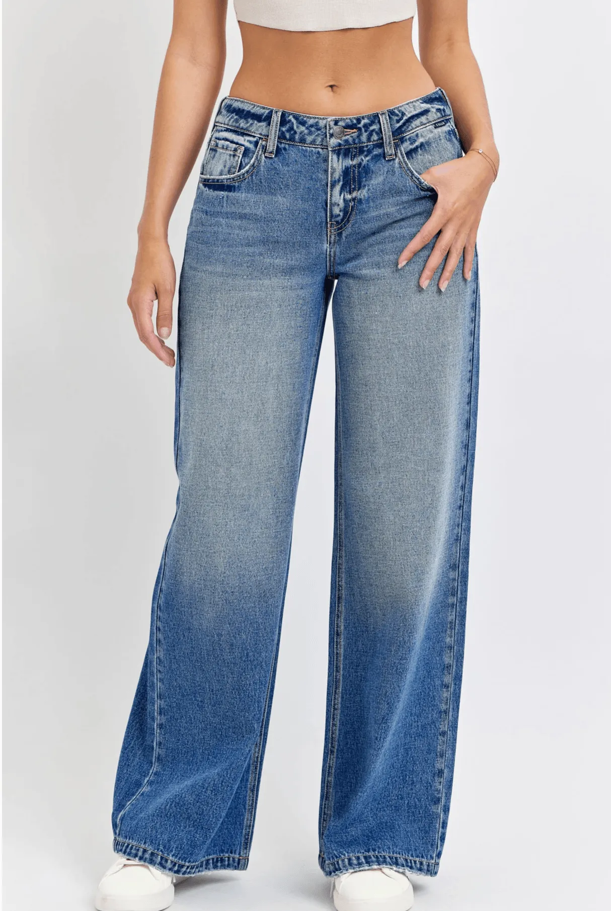 Lola Denim Low-Rise Jeans