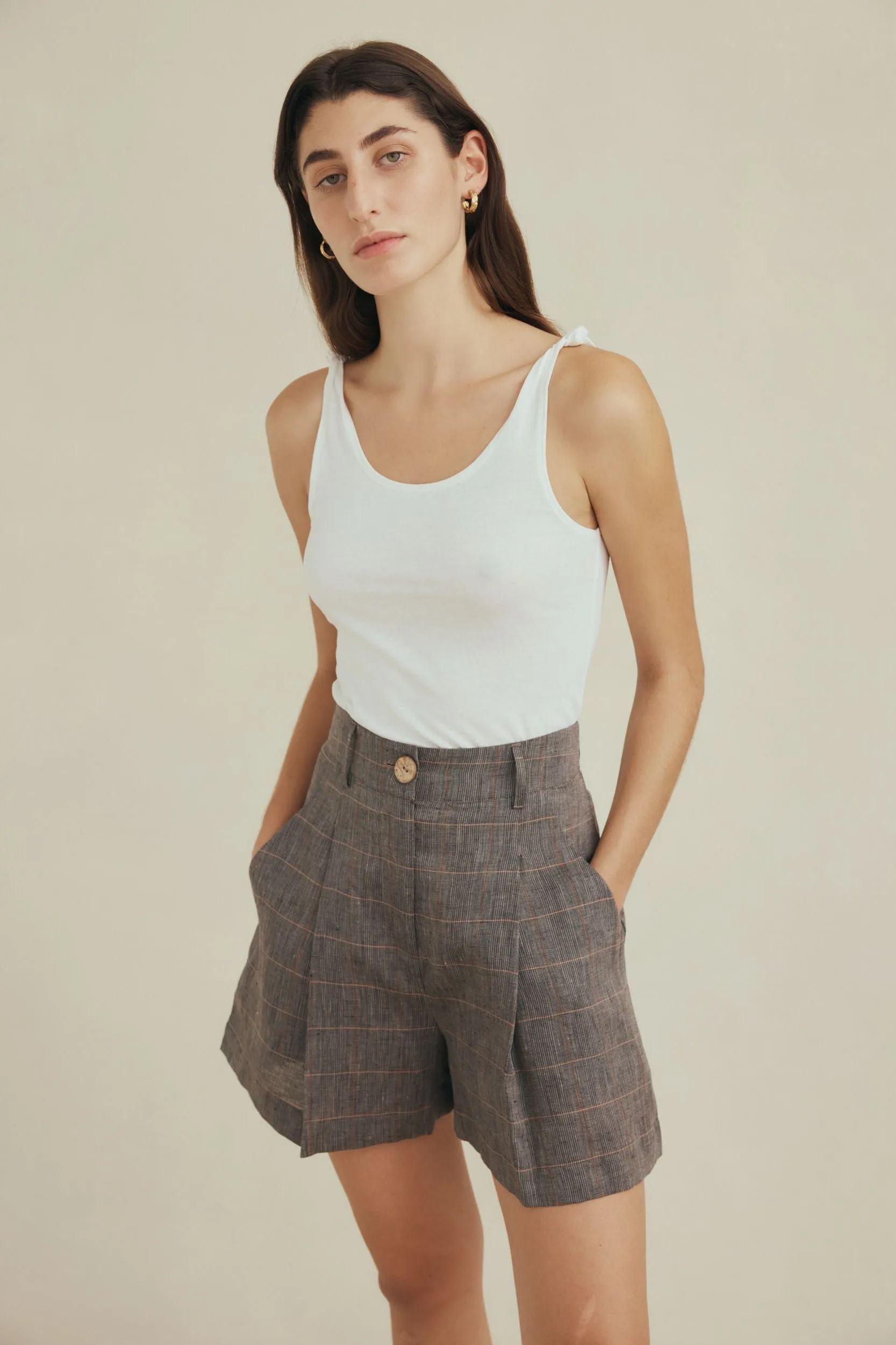 Marle Marion Short - Plaid