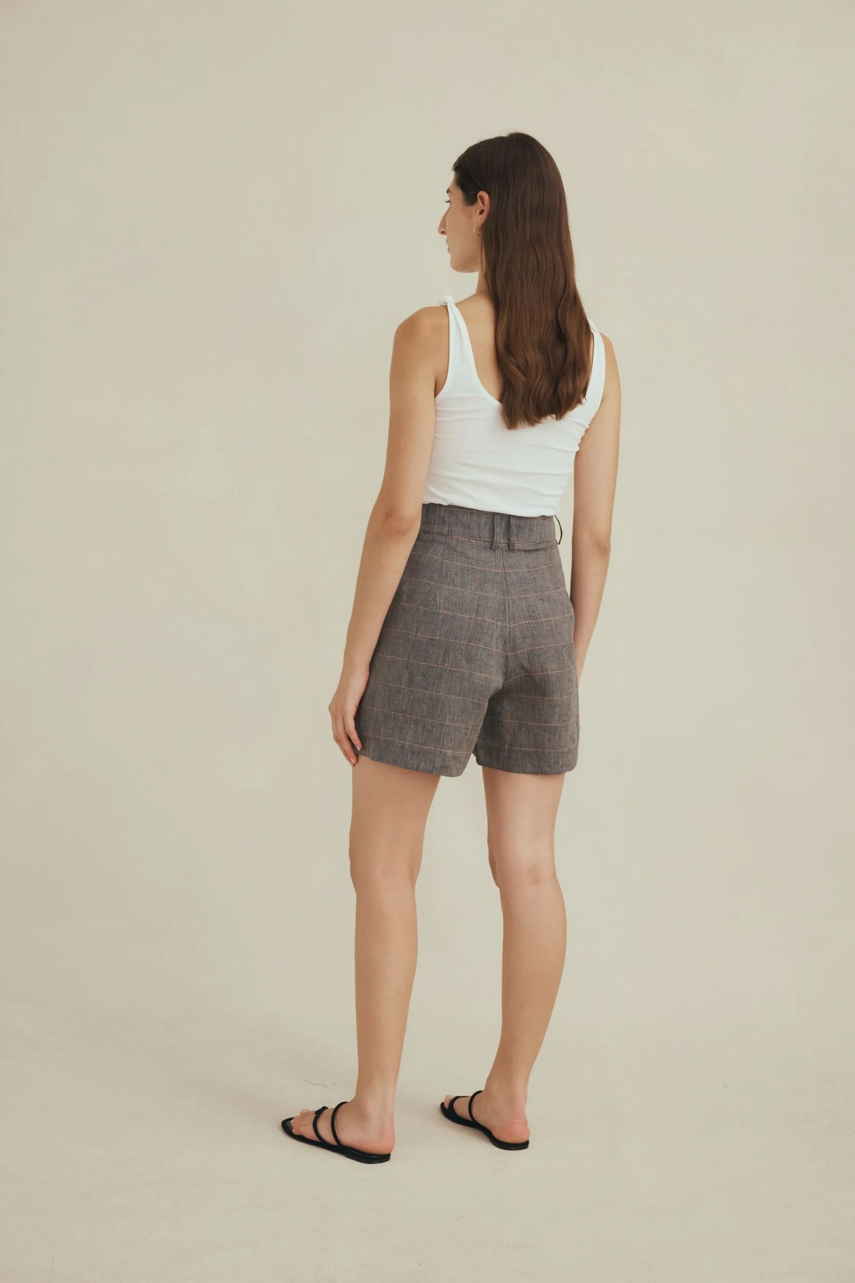 Marle Marion Short - Plaid