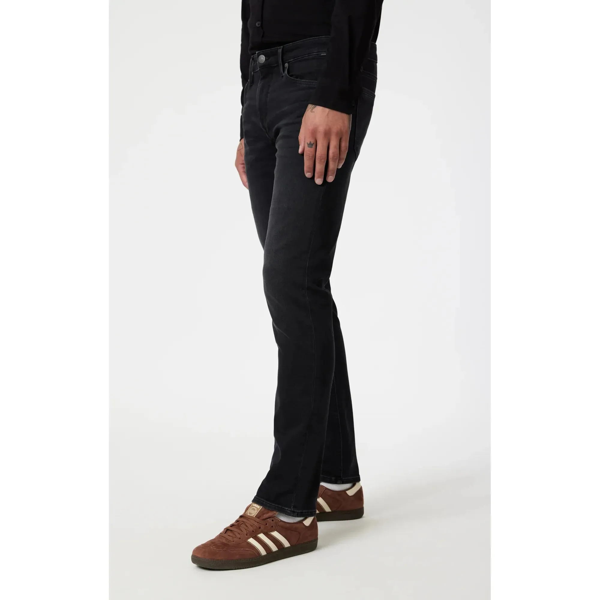 Mavi Jake Deep Smoke Athletic Denim