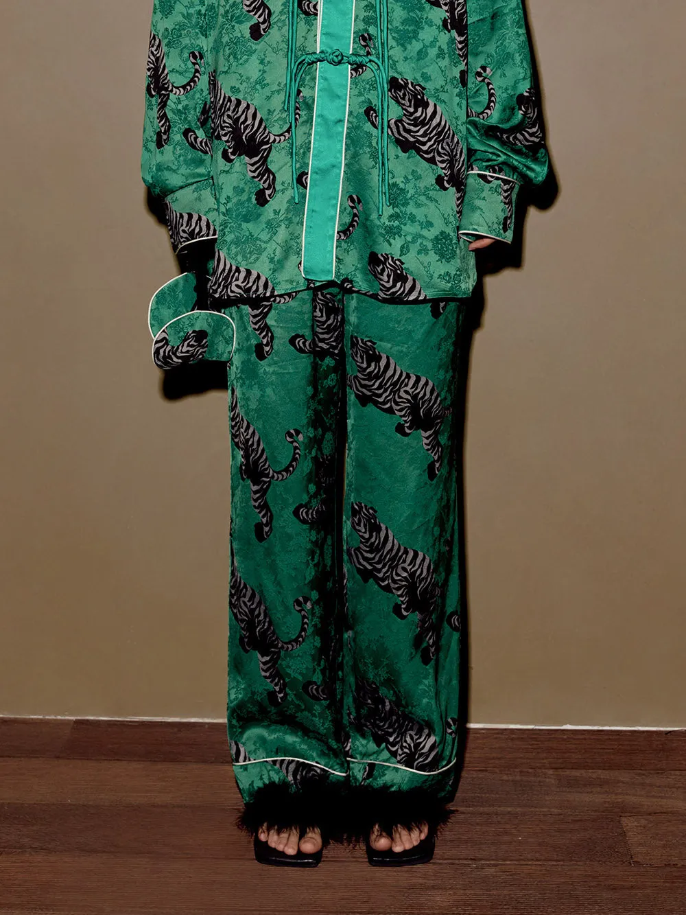 MUKZIN Crouching Dragon and Hidden Tiger Neo Chinese Pajama Pants