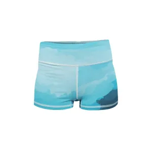 Nautical Storm Yoga Shorts