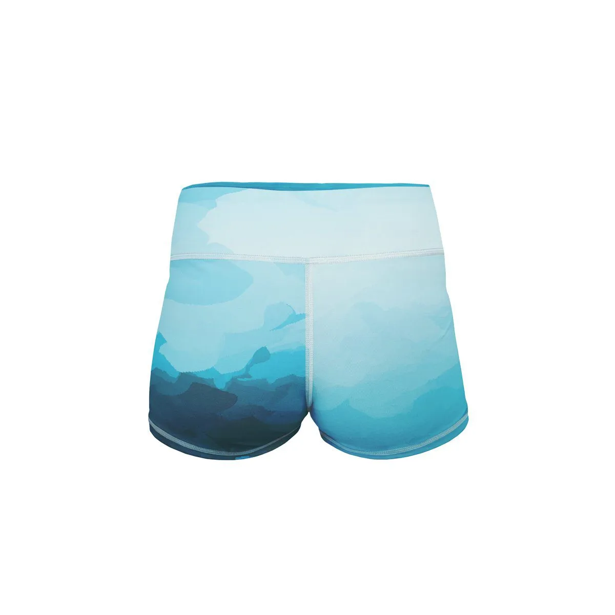 Nautical Storm Yoga Shorts