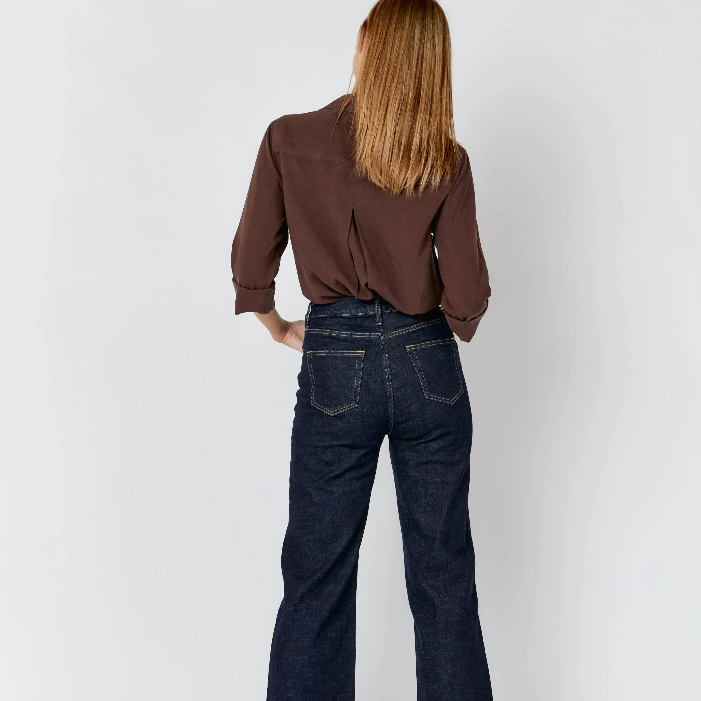 Oliver Logan - Wide Leg Jeans Aberdeen Timbers - Petite