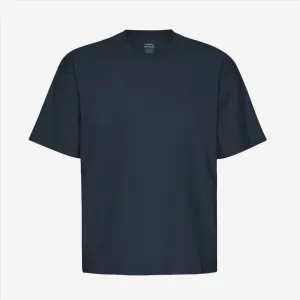 Oversized Organic T-Shirt - Navy Blue