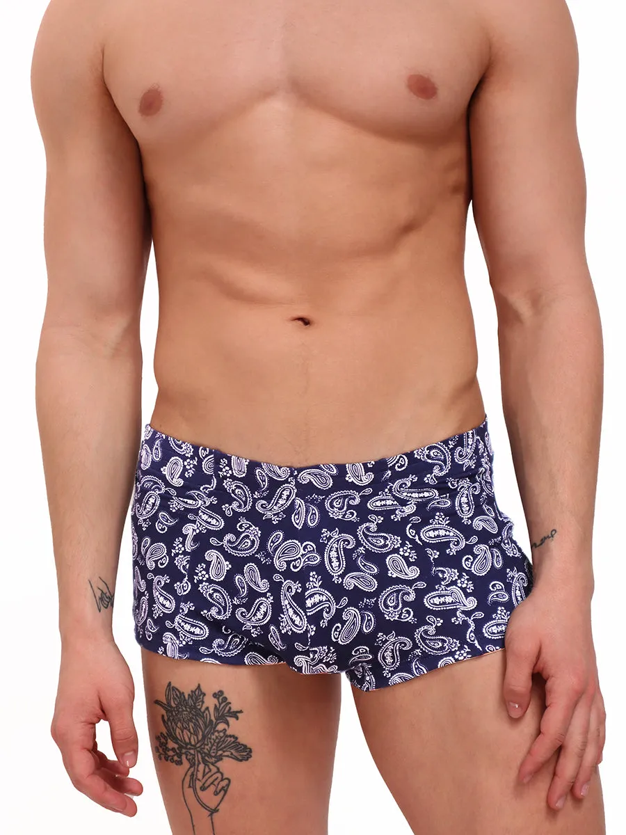 Paisley 2-Pocket Shorts