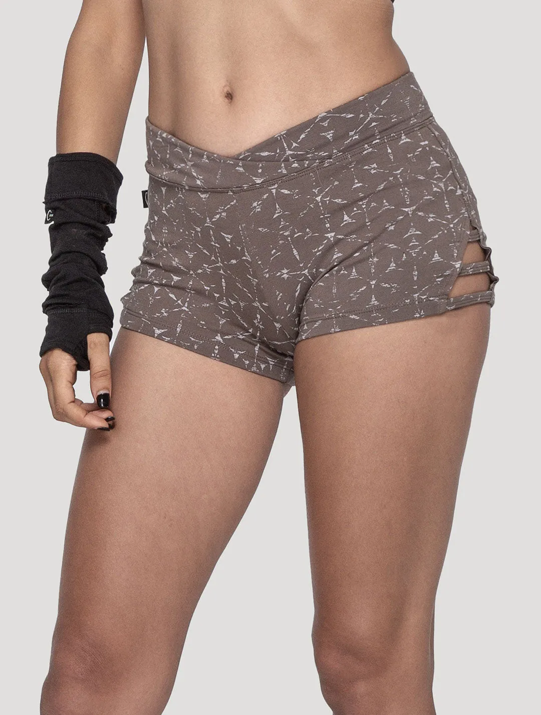 Polygon Mini Shorts