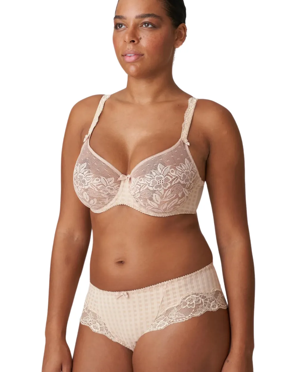 PrimaDonna Madison Full Cup Non Padded Wire Bra, Caffe Latte | Beige PrimaDonna Madison Bras | Prima Donna Lace Bra