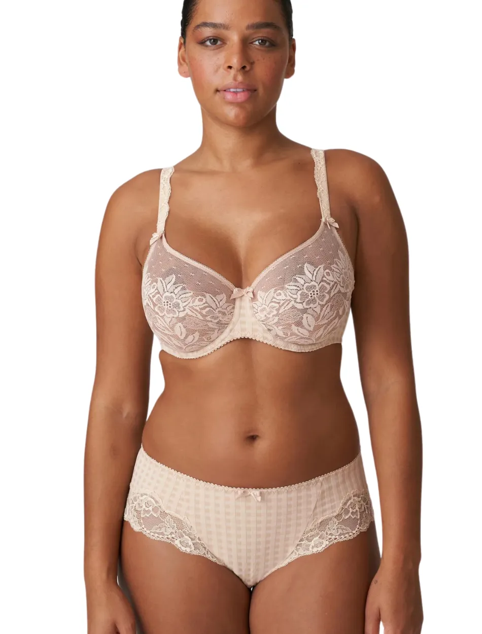 PrimaDonna Madison Full Cup Non Padded Wire Bra, Caffe Latte | Beige PrimaDonna Madison Bras | Prima Donna Lace Bra