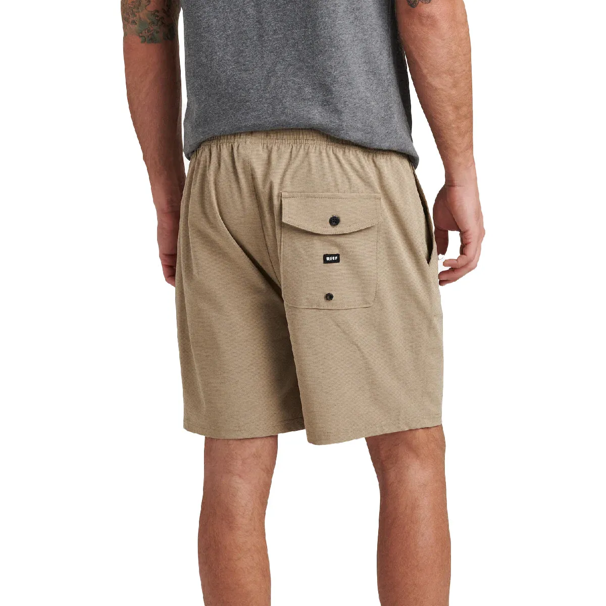 REEF Fields Elastic Waist 17" Shorts