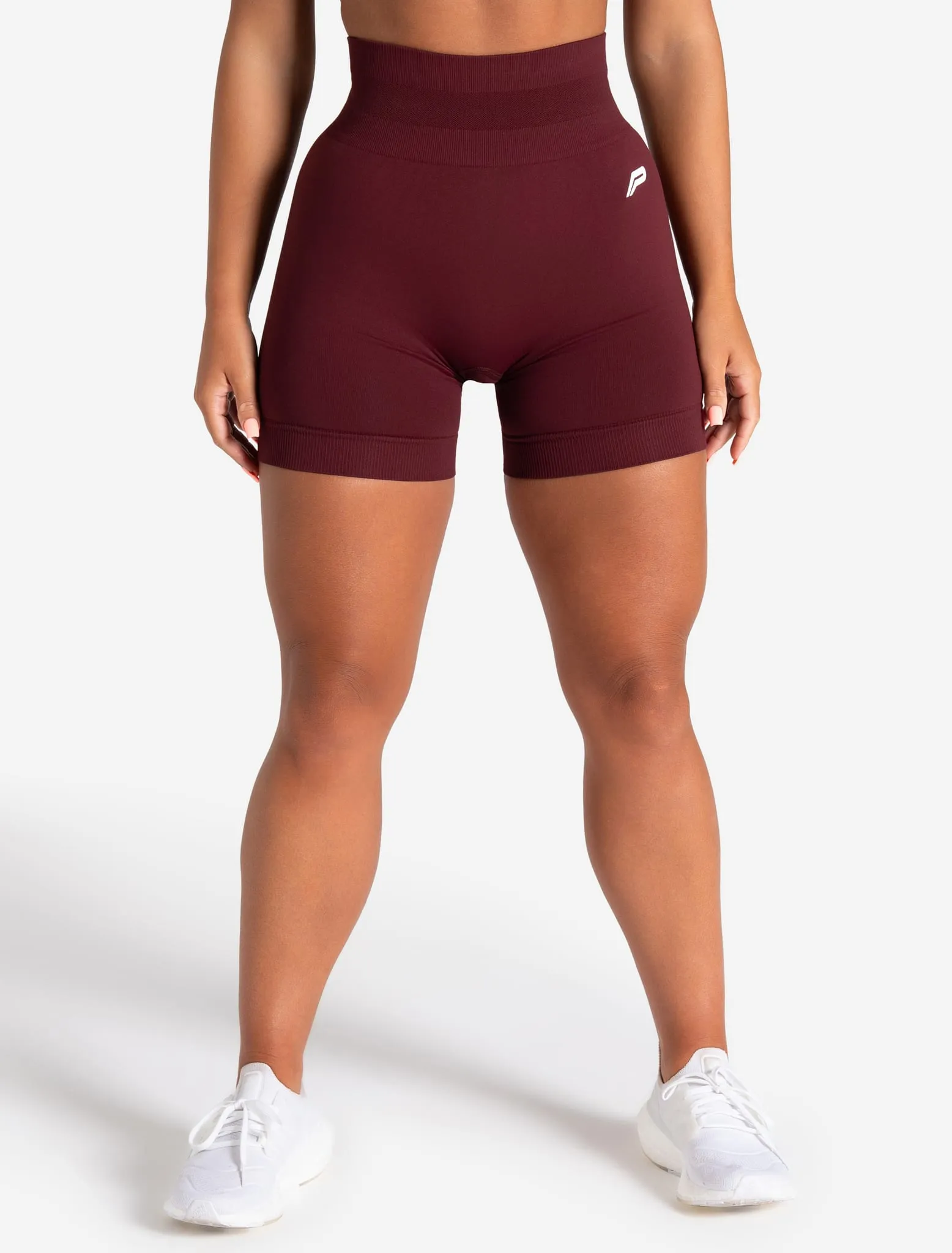 Scrunch Seamless Shorts - Dark Cherry