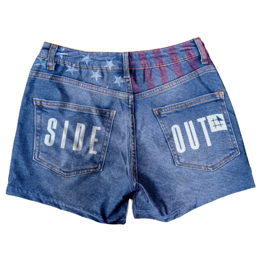 Seain Cook Signature Series Men's Faux Denim "JORTS" Volley Shorts