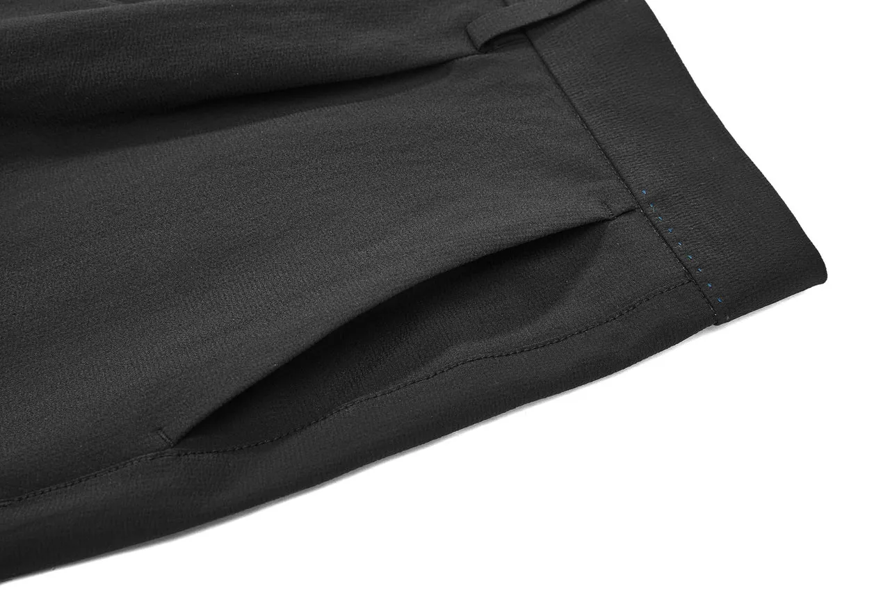 Seersucker Stretchy Casual Pants in Extra Slim Fit