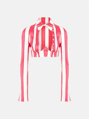 Skully Shirt Candy Stripe