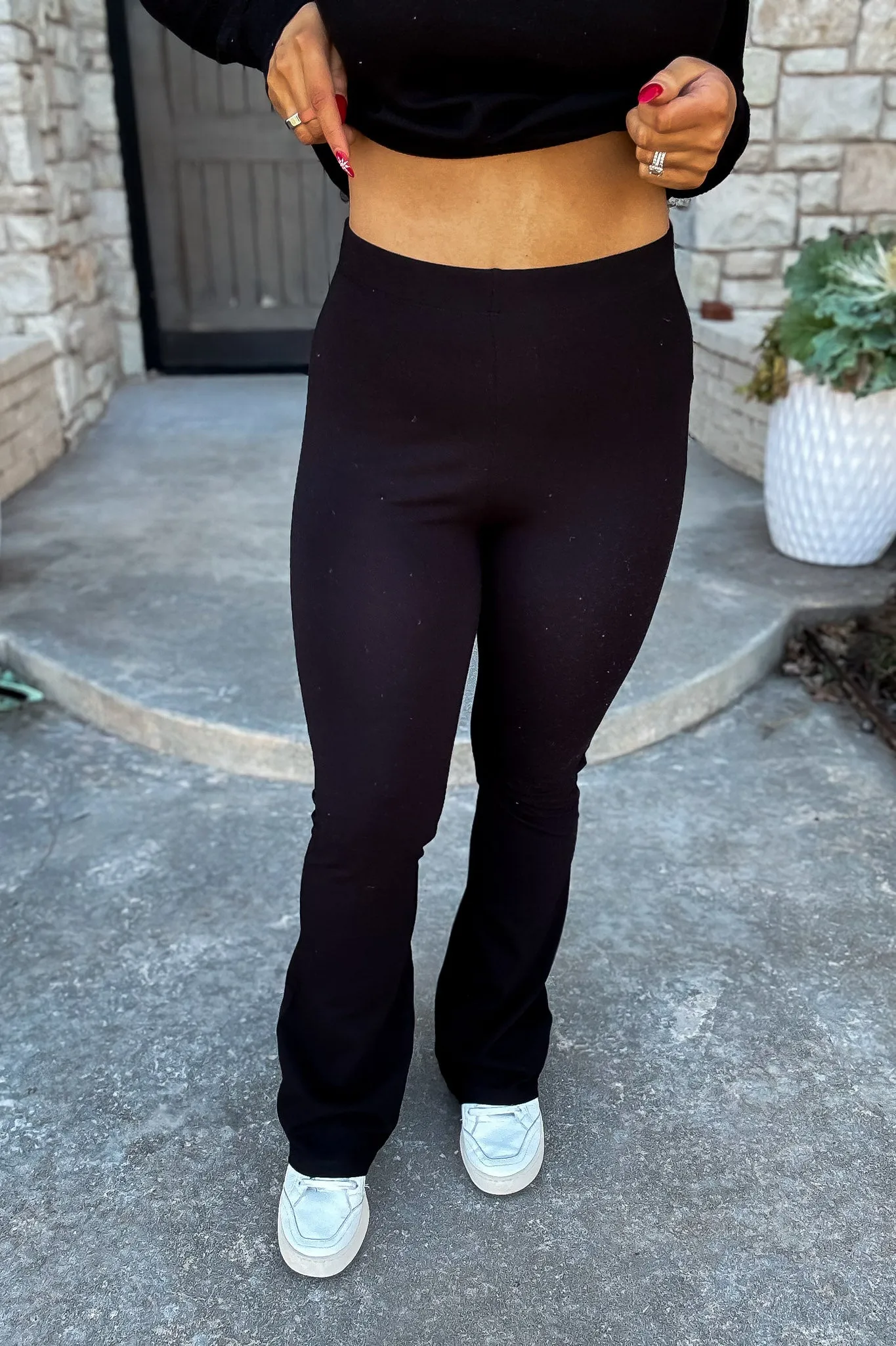 Slim Flare Yoga Pants