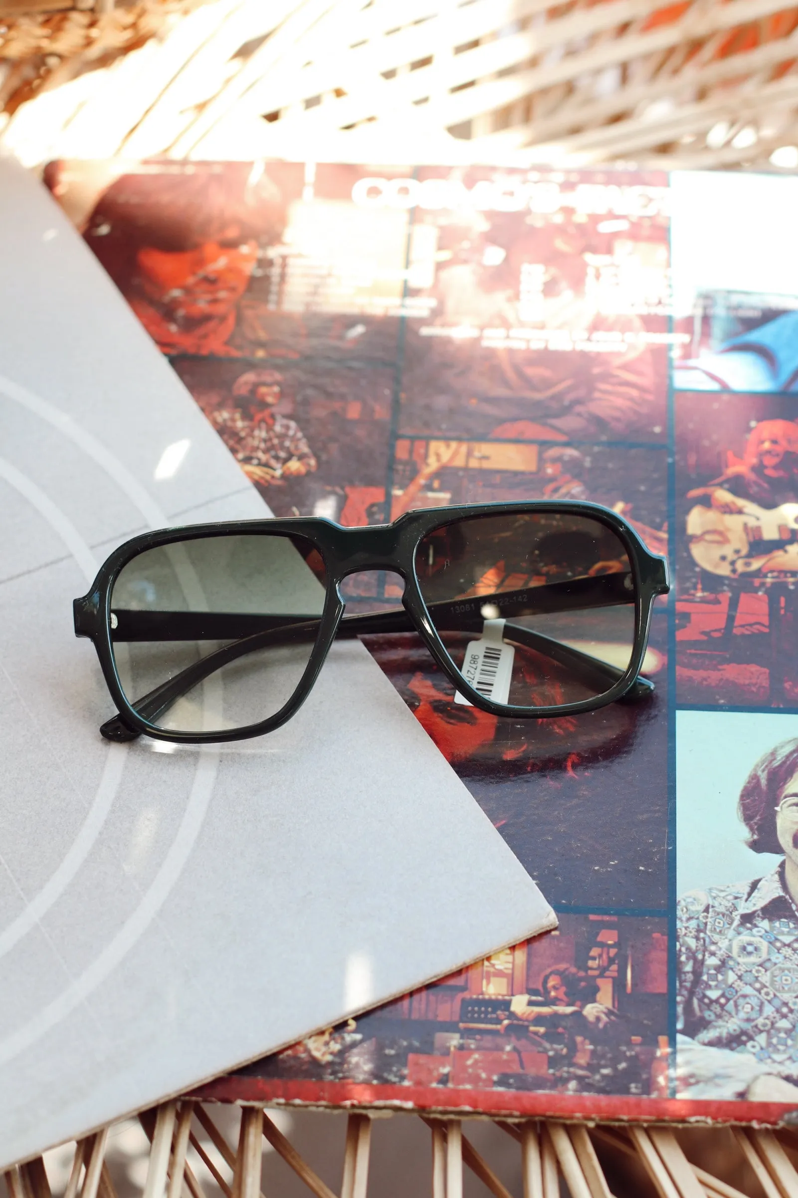 Square Casual Tinted Sunglasses